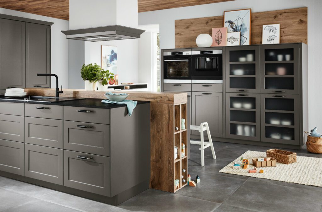 Nobilia Grey Country Style Shaker Kitchen 1 | Kutchenhaus, High Wycombe